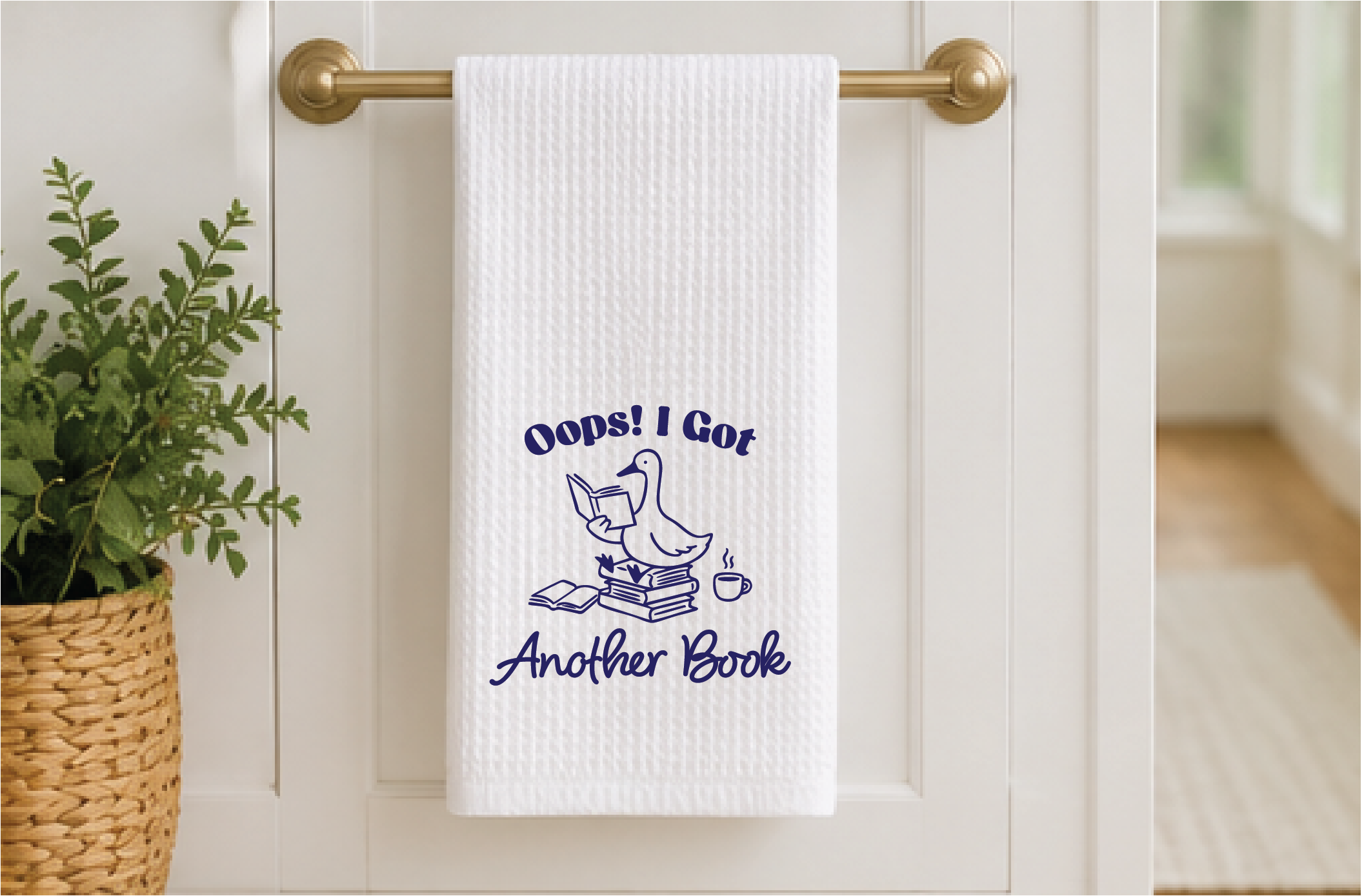 Oops! I Got Another Book Dish Towel