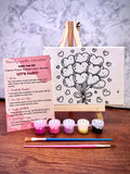 Bouquet of Hearts Paint-By-Number Kit