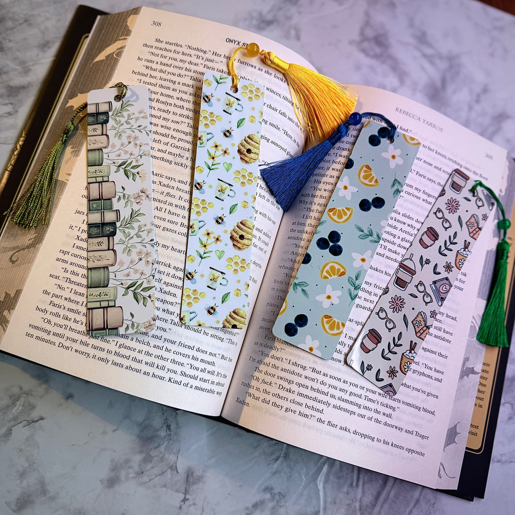 Metal Bookmarks With Tassel