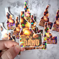 Grown In Idaho Holographic Sticker