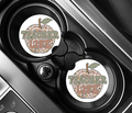 Teacher Life Ceramic Car Coasters