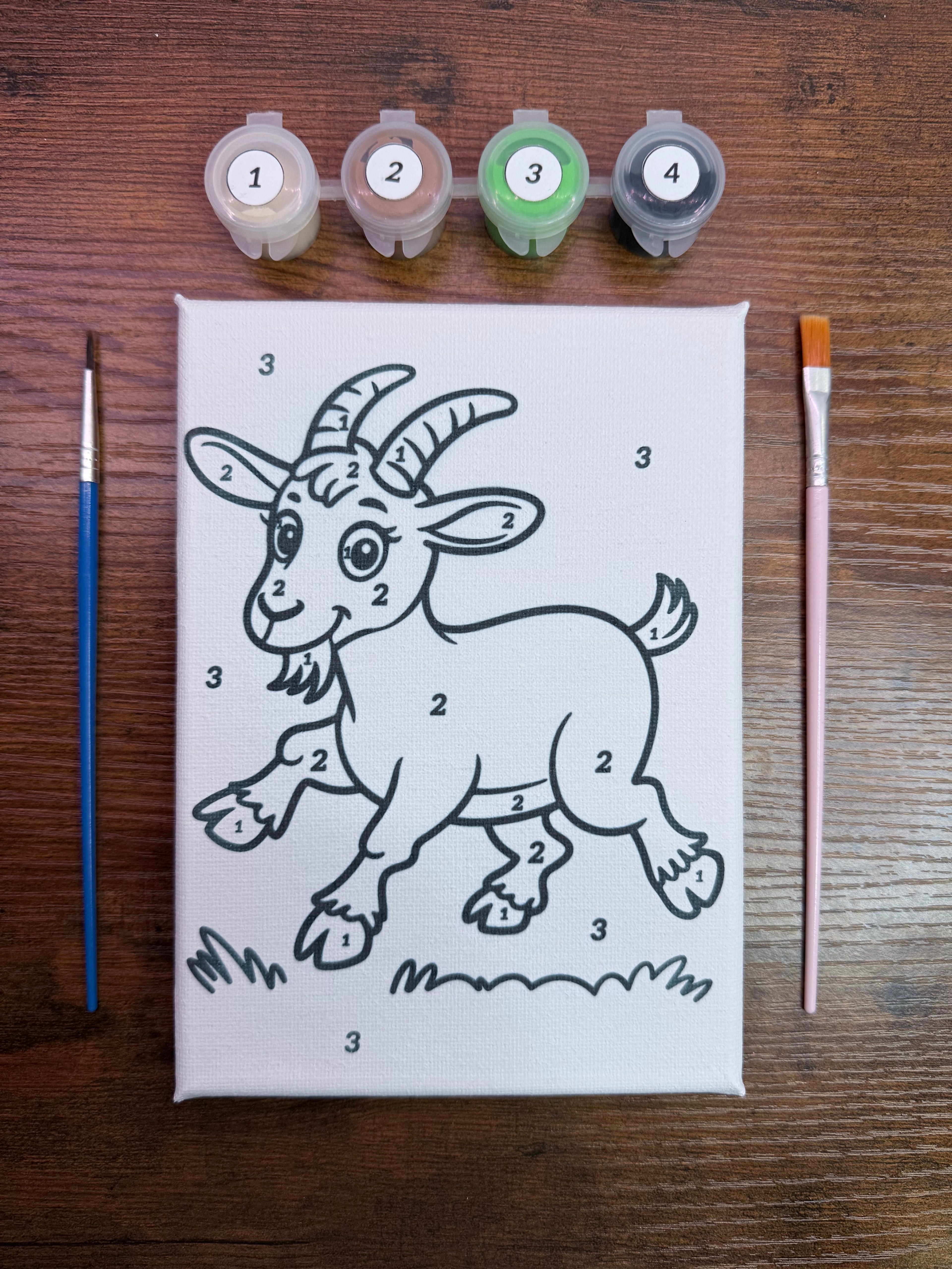 Billy Goat Paint-By-Number Kit