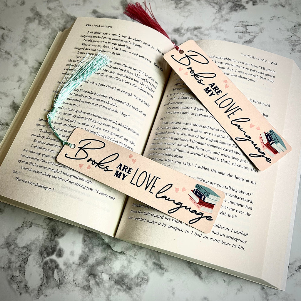 Metal Bookmarks With Tassel