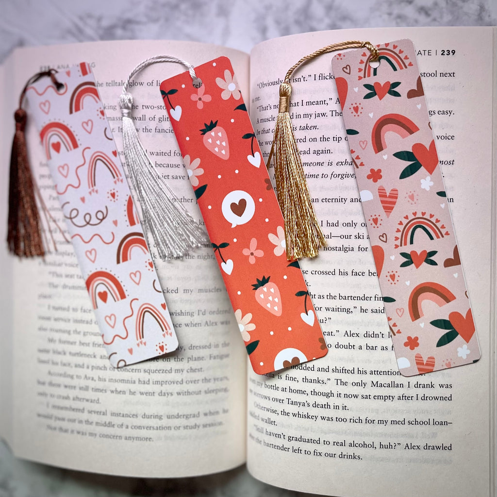 Metal Bookmarks With Tassel