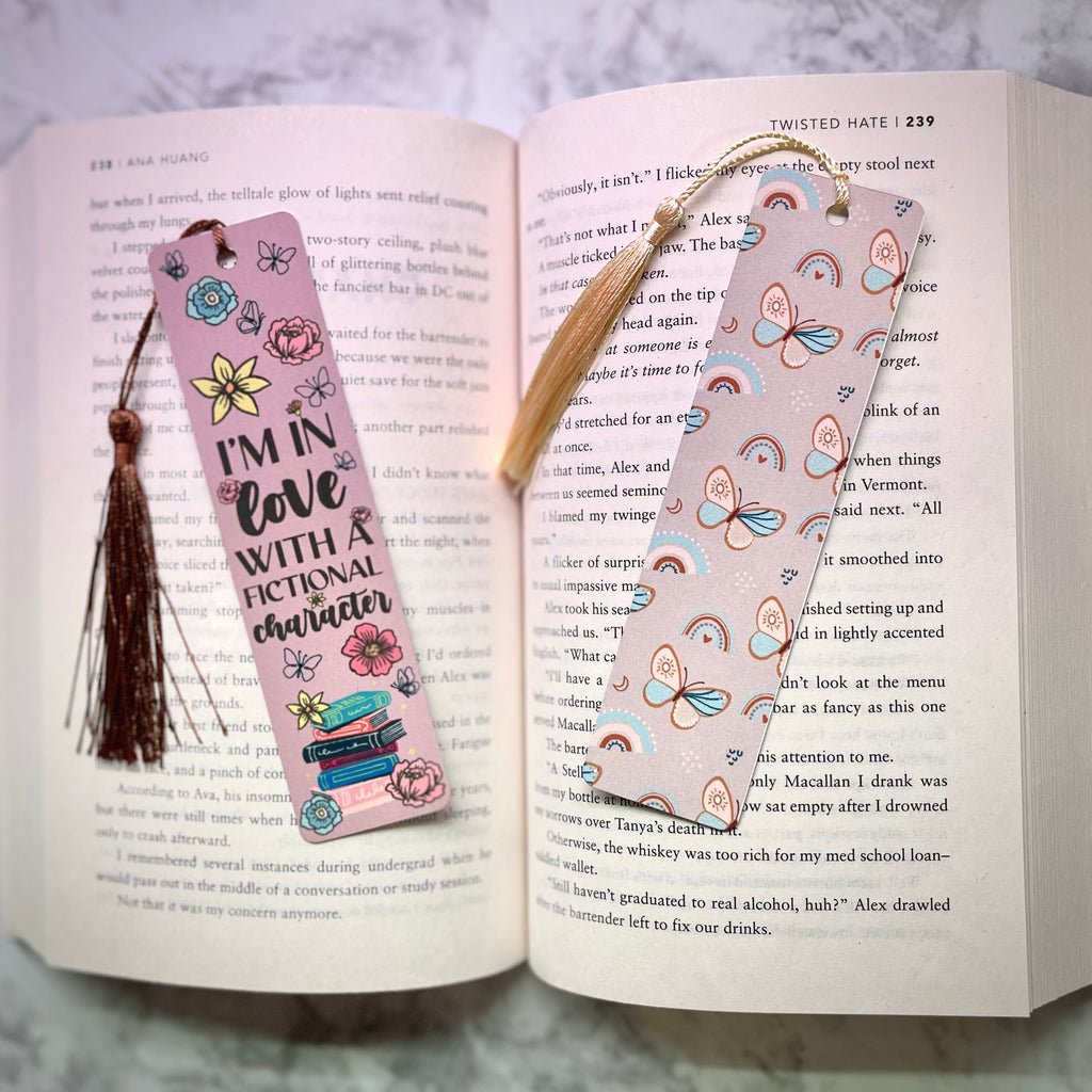 Metal Bookmarks With Tassel