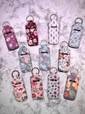 Chapstick Holder Keychain – Bookish, Western, Floral & More