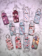 Chapstick Holder Keychain – Bookish, Western, Floral & More