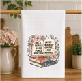 In A Really Good Place Right Now... In My Book Dish Towel