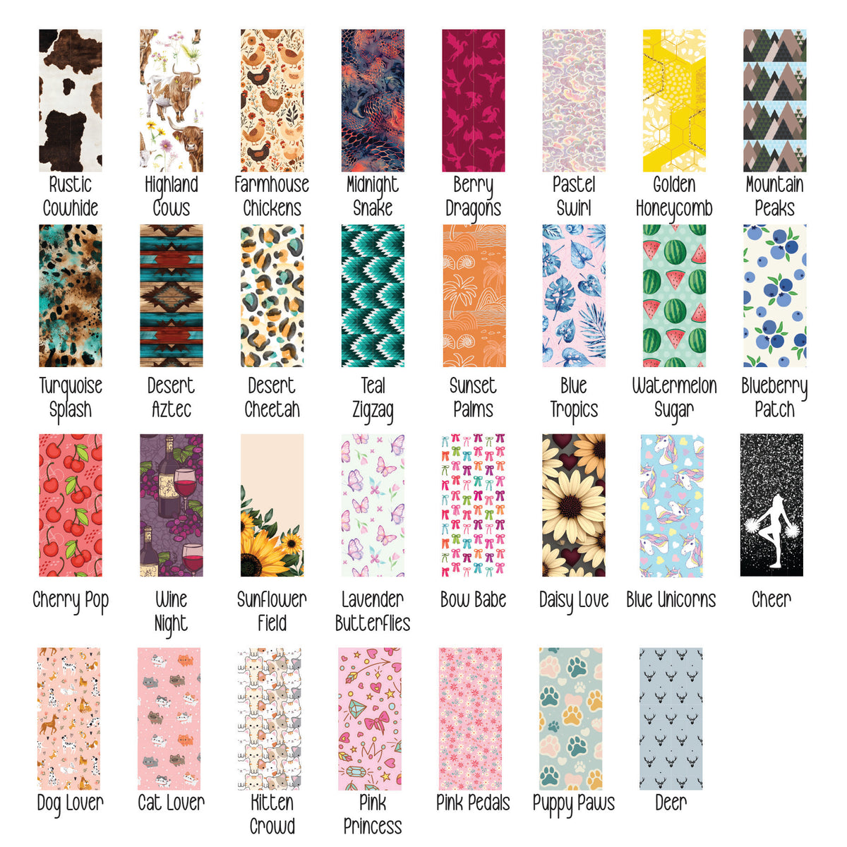 Chapstick Holder Keychain – Bookish, Western, Floral & More
