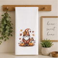 Fall Gnome Dish Towel