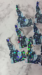 Idaho Paisley Holographic Sticker