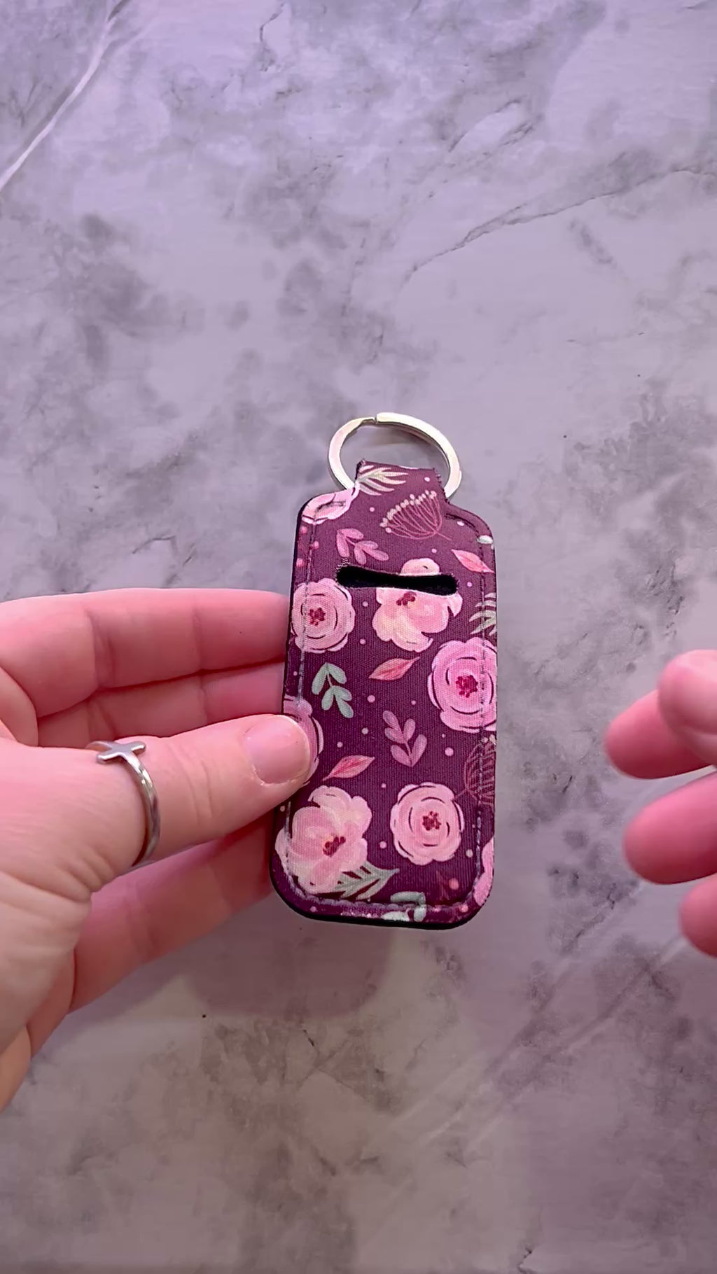 Chapstick Holder Keychain – Bookish, Western, Floral & More