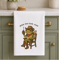 What The F*ck, Over Frog Dish Towel